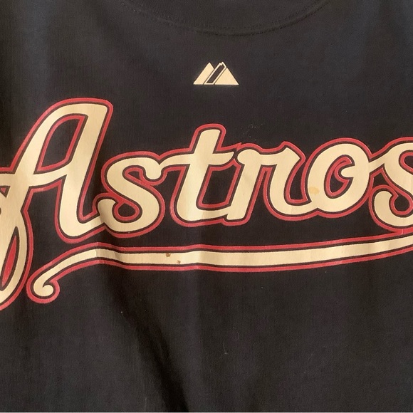 Majestic Astros Shirt (Size Medium) - Picture 4 of 5